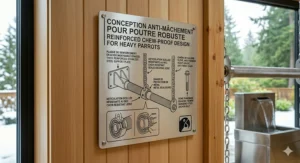 A "Proudly Canadian" graphic showing fast shipping for sturdy swings for heavy parrots across the provinces.
