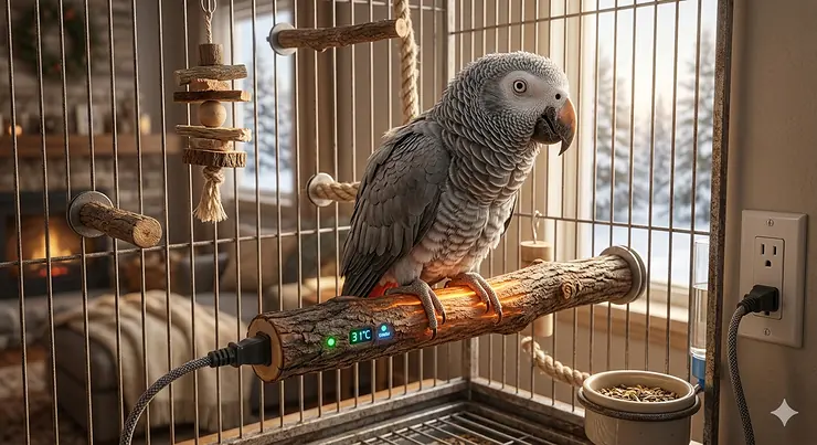 heated-perch-elderly-parrots-canada heated perch for elderly parrots
