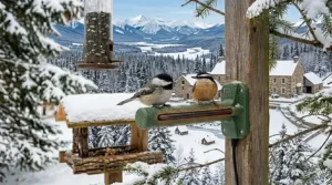 Graphic highlighting the safety features of winter heated perches, featuring a CSA electrical safety certification icon for Canada.