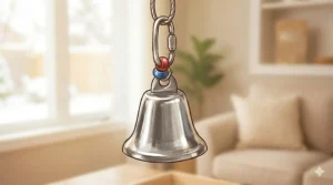 Safe, nickel-free stainless steel bell toys for cockatiels and conures, perfect for curious birds that love making noise.