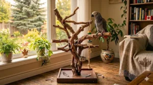Graphic illustrating nationwide fast shipping for authentic Java perches from coast to coast in Canada / livraison partout au Canada.