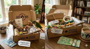 Enrichment activities with new bird toys / Activités d'enrichissement avec de nouveaux jouets pour oiseaux