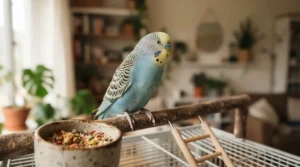 Managing aggression and diet by switching to the best lovebird food for a calmer pet.